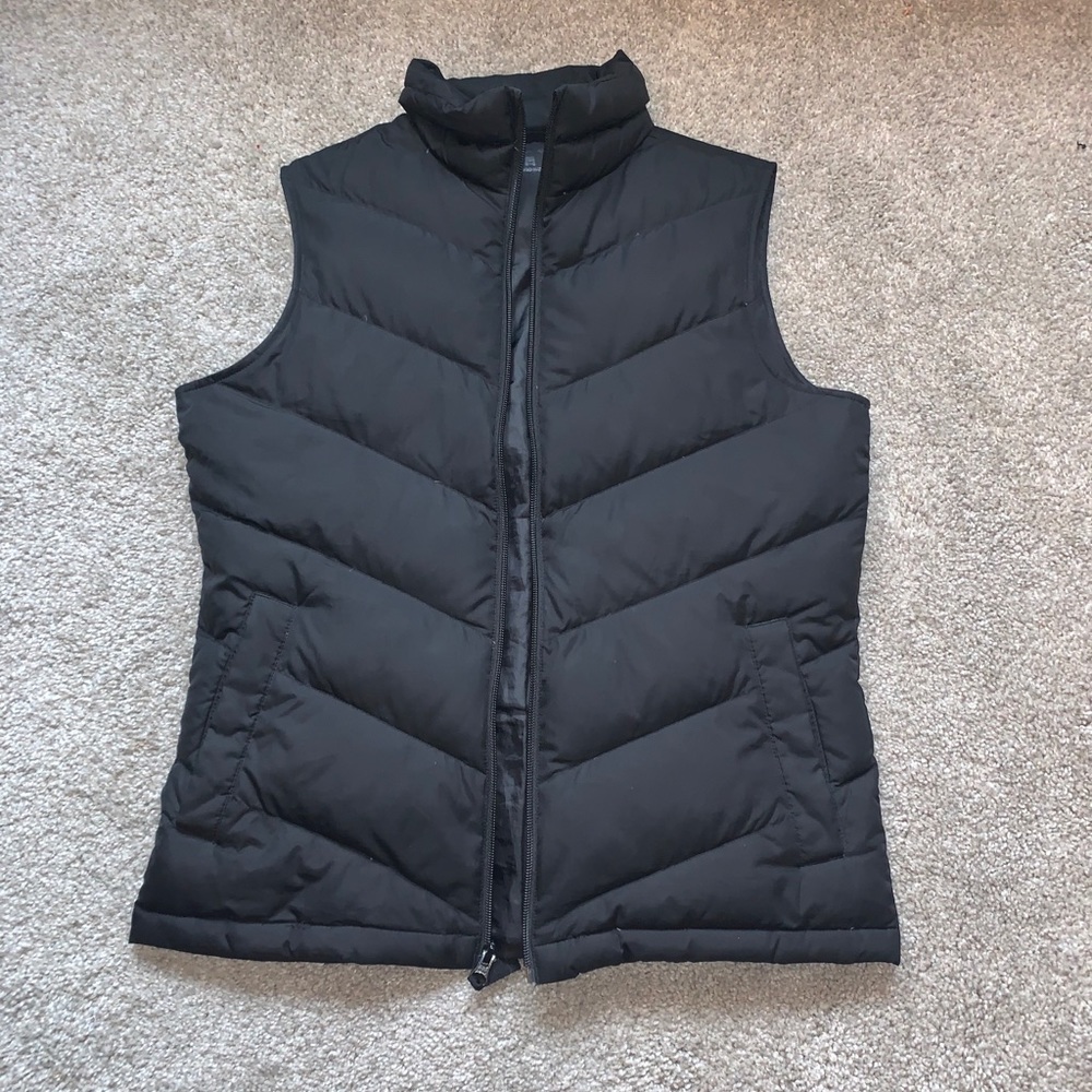 Black Puffer Vest